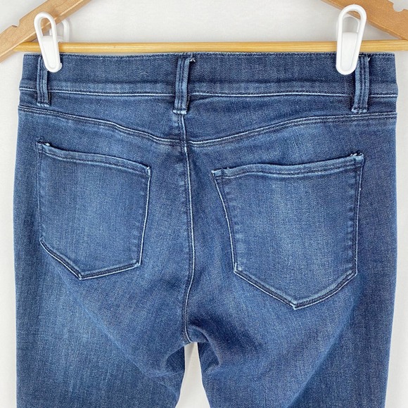 Ann Taylor Jeans Modern Straight Leg Hemmed 6 - Picture 5 of 7